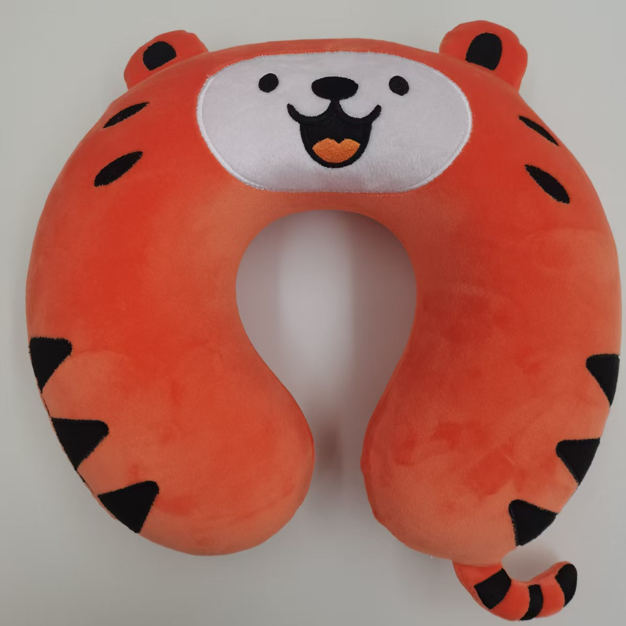 Cartoon Tiger Memory Mousse UShaped Travel Cou Oreiller