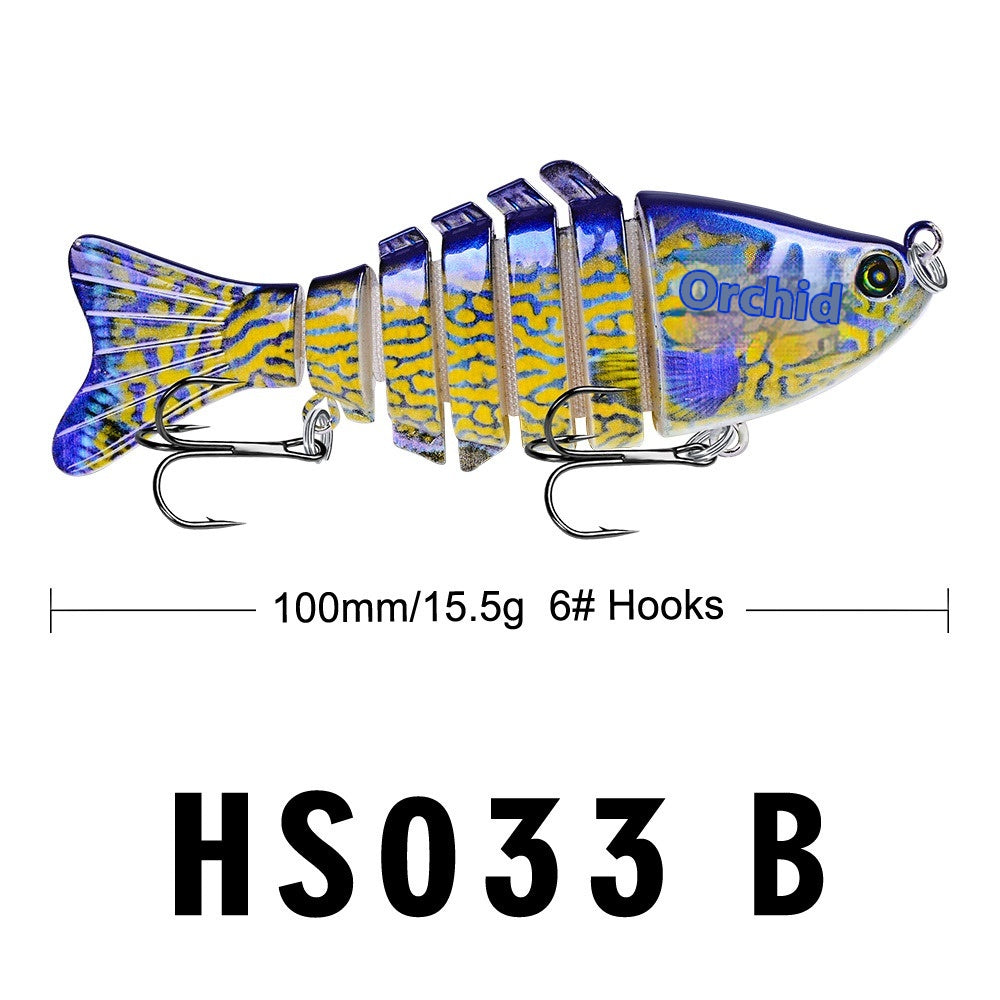 Lure de poisson Bait en plastique Bait dur Lure Superbe