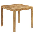 Table à manger en bois massif de mangue 82x table à manger 82x