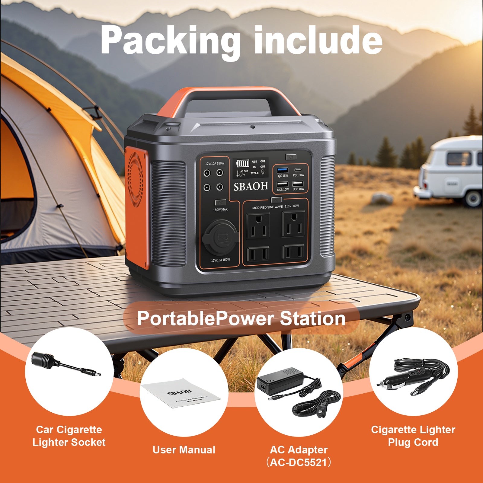 Centrale électrique portable SBAOH P302