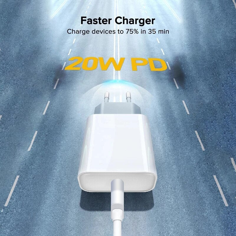 20W Mobile PD Chargeur Type-c Interface