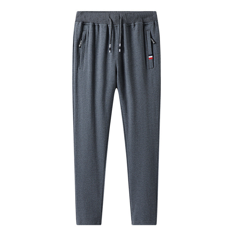 Printemps et automne Men's Casual Leggings Pantalons Loose Plus Fat Plus Taille