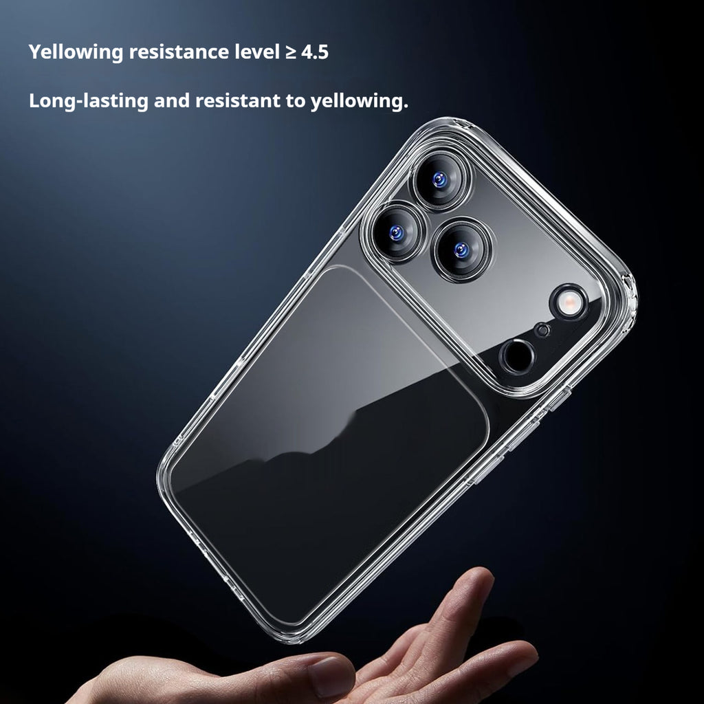 Étui de téléphone tout-en-un transparent résistant à la goutte 2-en-1