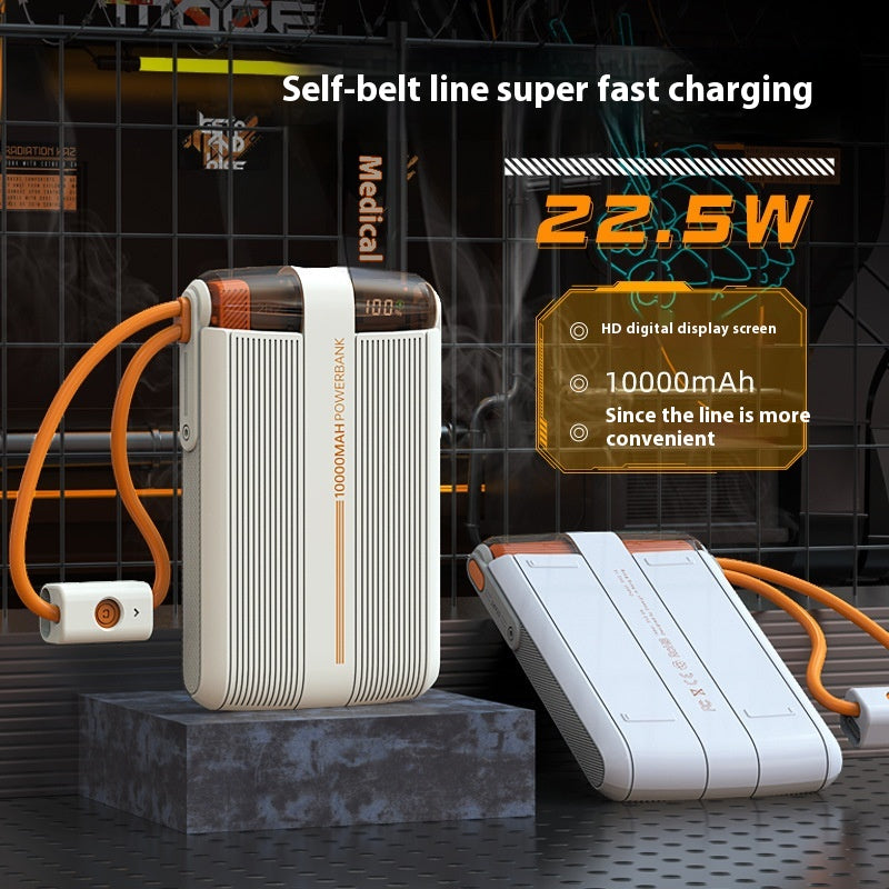 Avec câble Power Bank 225W Super Fast Charge Source d'alimentation portable