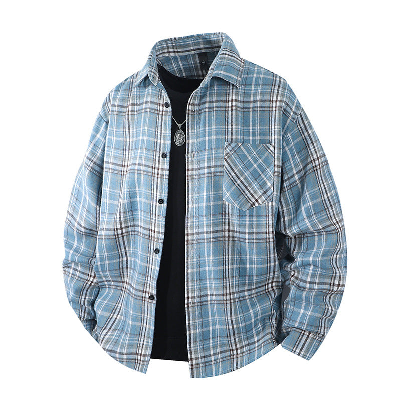 Veste brossée élégante et polyvalente pour jeunes couples
