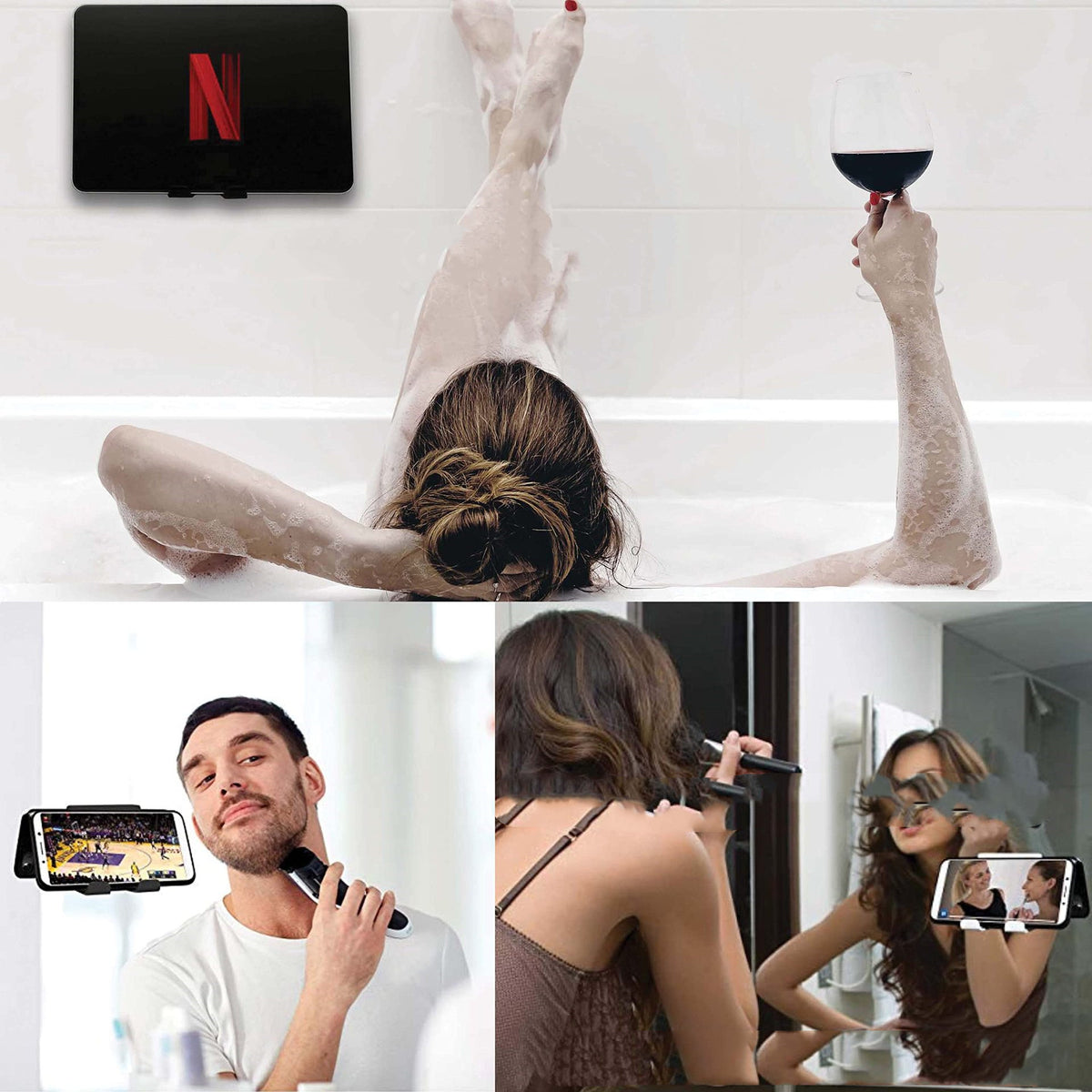 Support de téléphone cellulaire en plastique à usage général