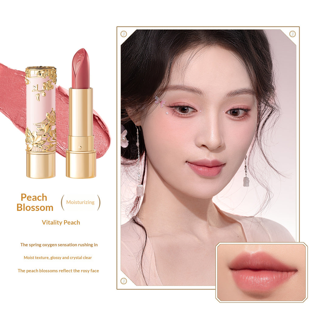 L'ensemble cadeau de maquillage de rouge à lèvres de la déesse de la fleur de ville interdite