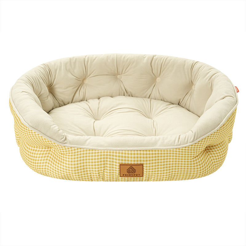 Lit pour animaux de compagnie confortable pour petits et moyens chiens