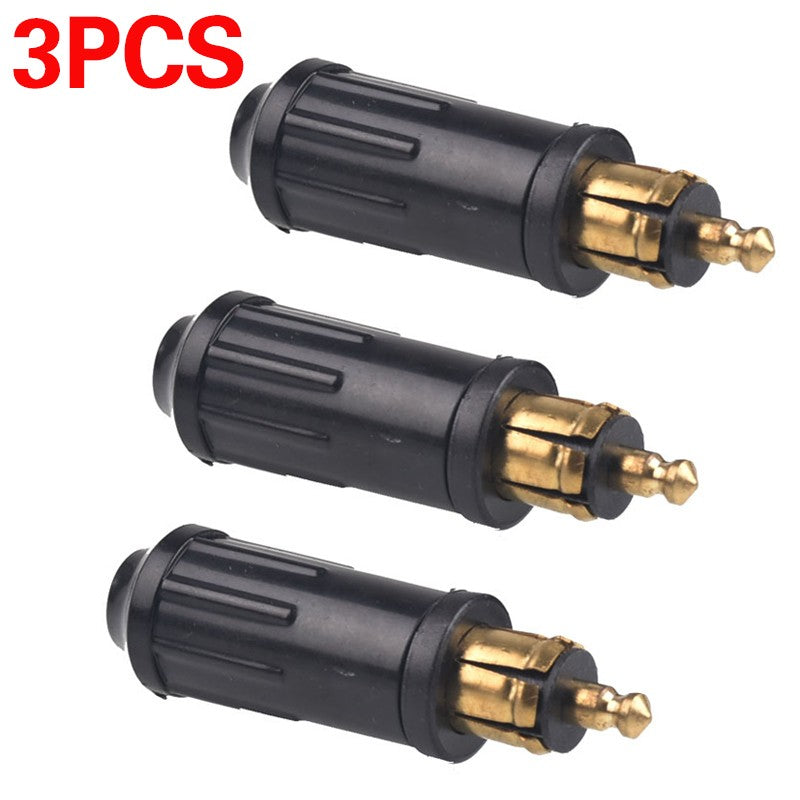 3 X 12v 24v DC Hella Type BMW Ou Scania Accessory Power Plug DIN Plug