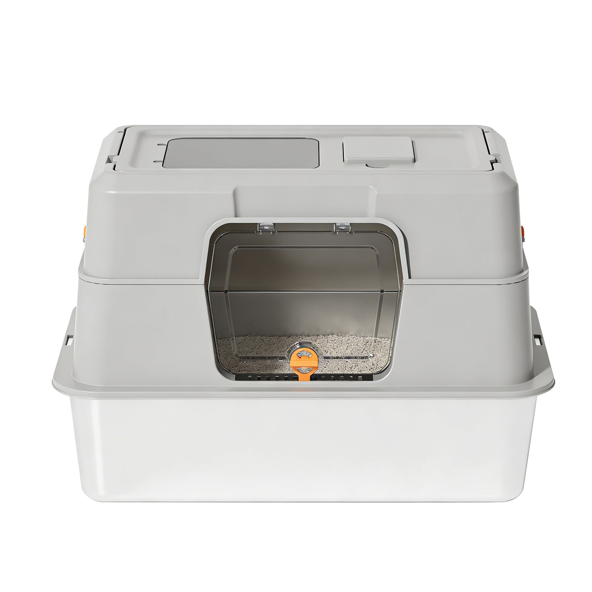 Automatic scooping only - Full stainless steel litter box