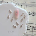 Symboles de musique Alliage de bijoux Nails Accessoires en métal