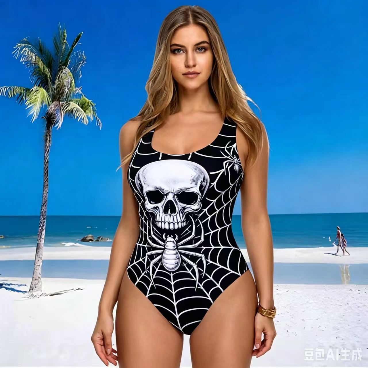 Maillot de bain 3D numérique pour femme