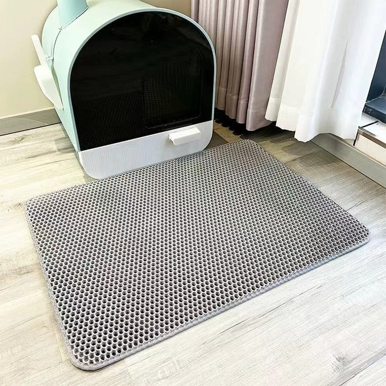 Double Layer EVA Cat Litter Mat Pet Pad