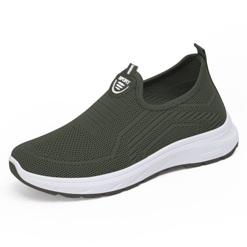 Femmes Respirant Mesh Flyknit Chaussures monocouche