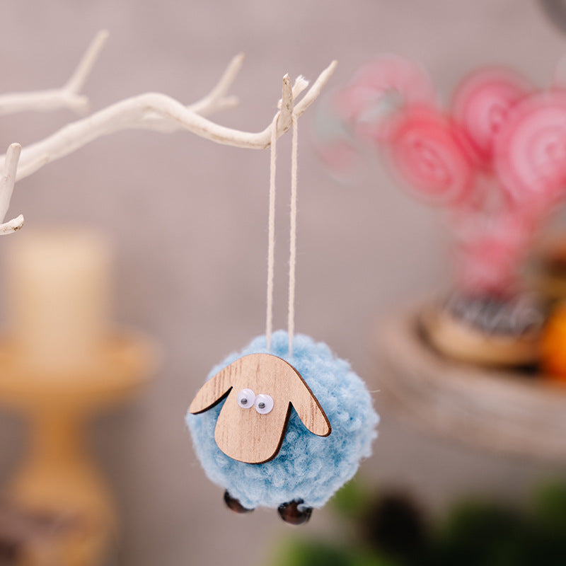 Pendentif de cerf de Noël Felt Pendentif créatif