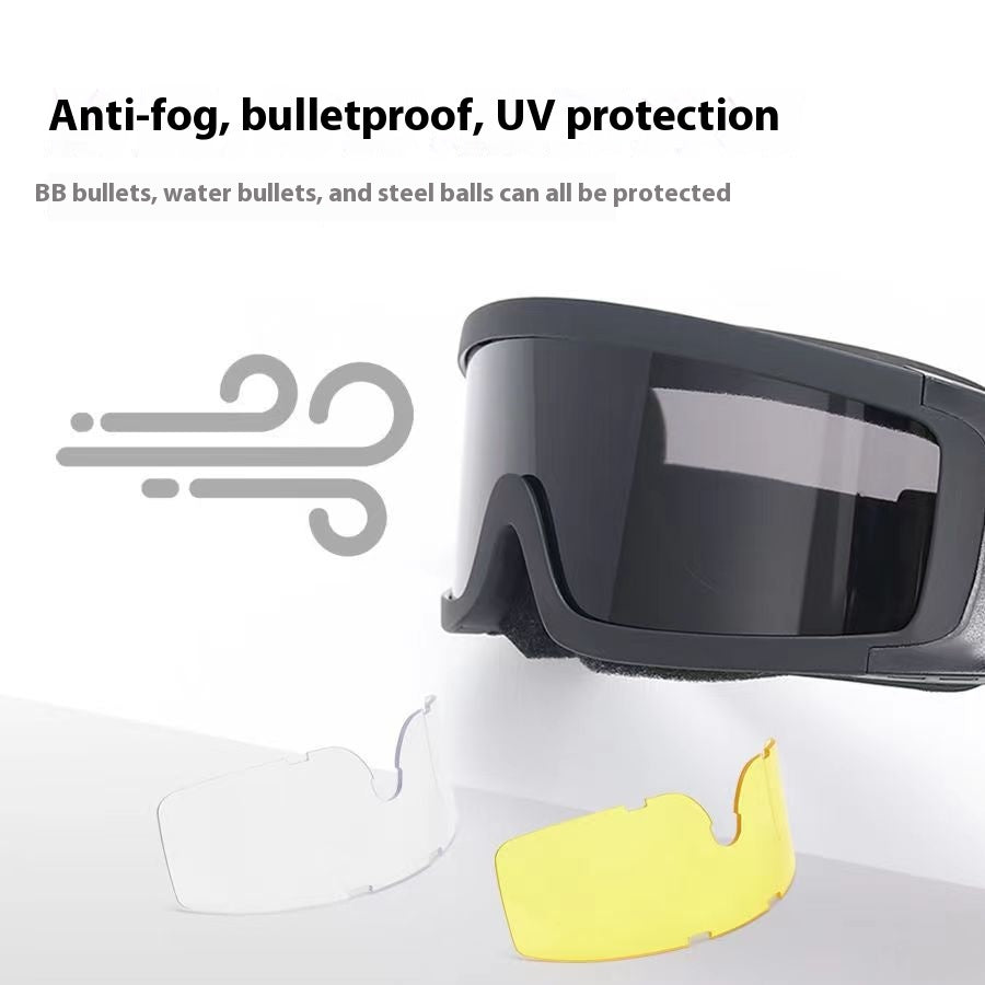 Protection UV Sports de plein air Gants tactiques anti-buée