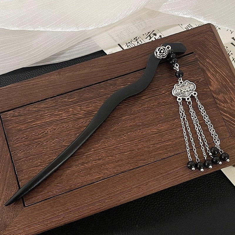 Robe Accessoires Hairpin Headwear Antique Style Plaque Hairpin