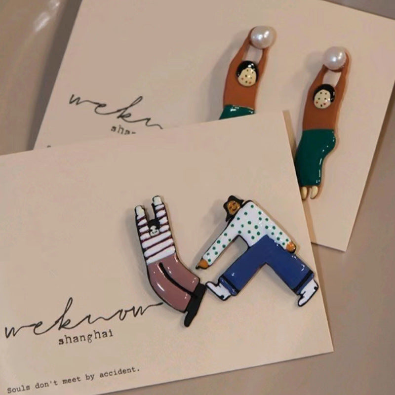 Illustration de l'oreille originale Studs boucle d'oreille
