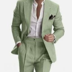 Ensemble de costumes de salle à manger pour homme Slim-Fit