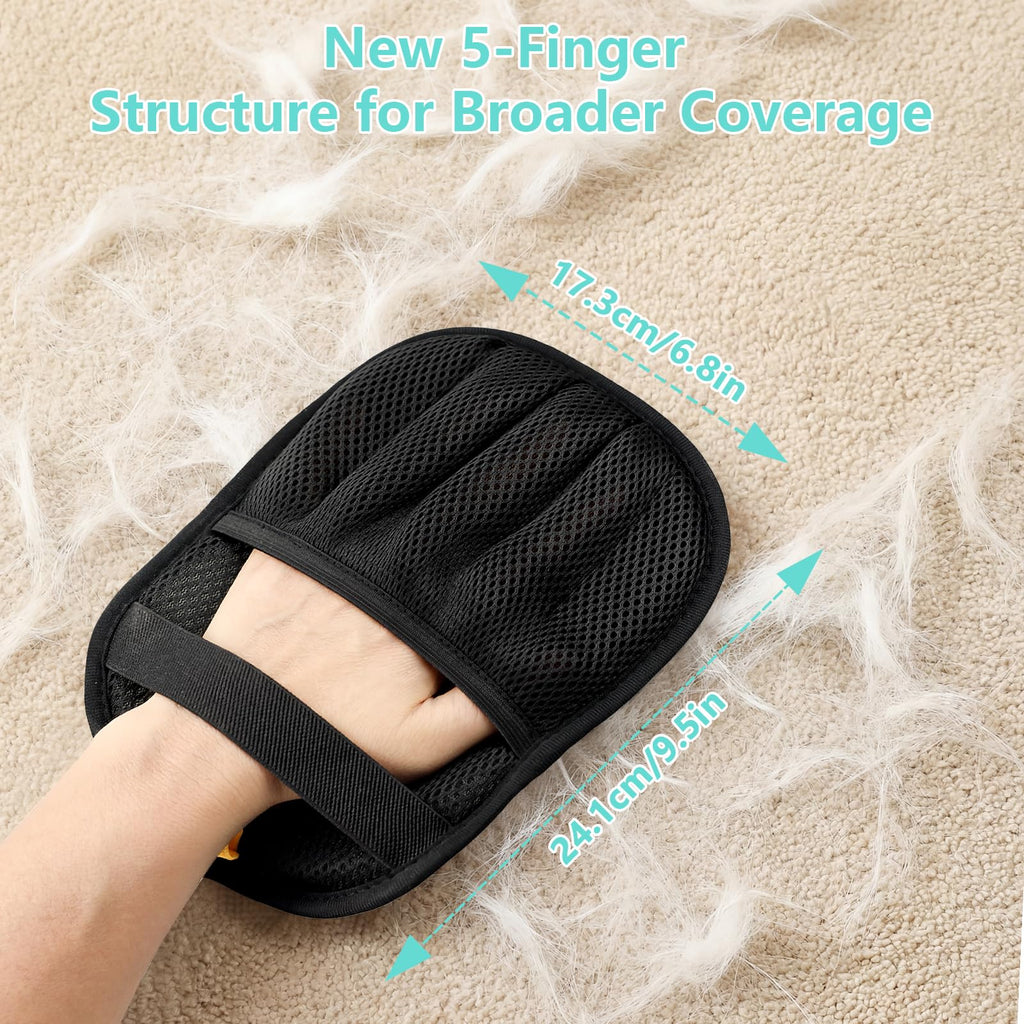 Gants de suppression des cheveux pour chiens et chats