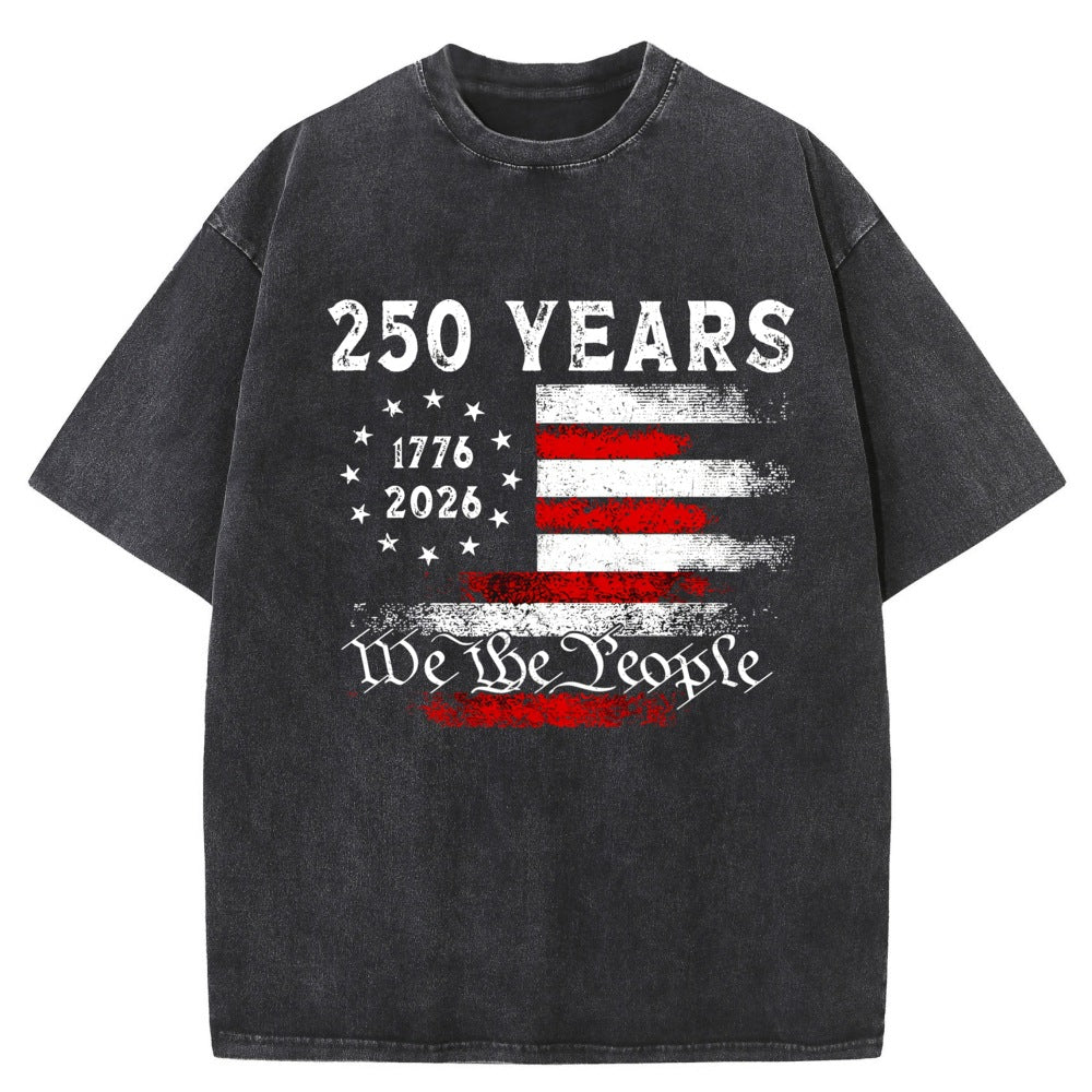 T-shirts en coton imprimé pour hommes et femmes