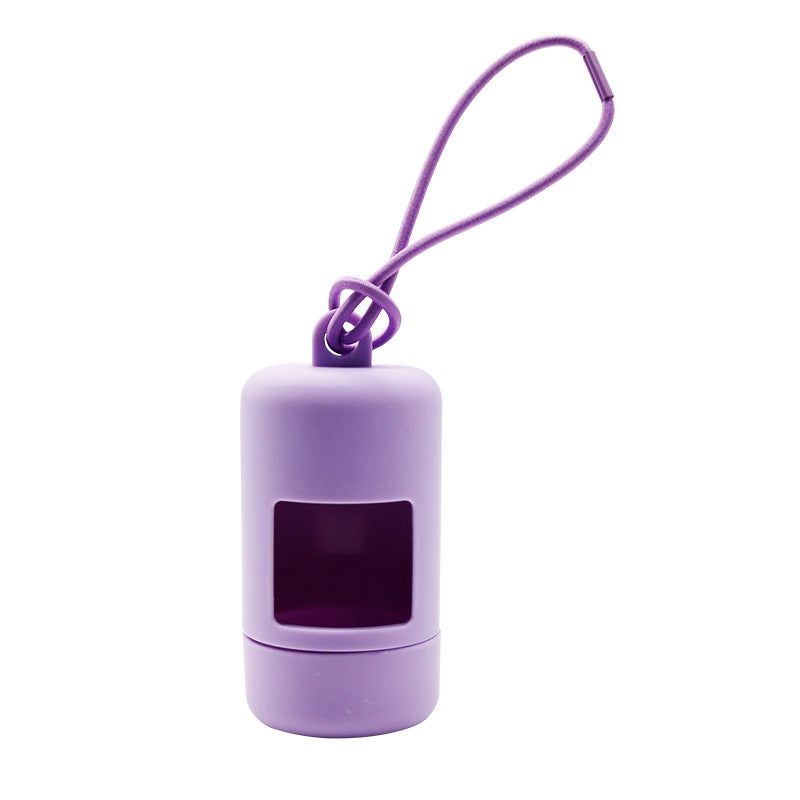 Porte-bags portable en PVC Poop