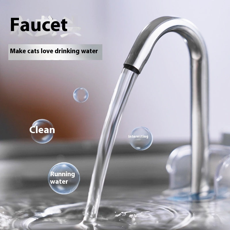 7L en acier inoxydable Animaux Distributeur d'eau Chauffage automatique Chiens et chats