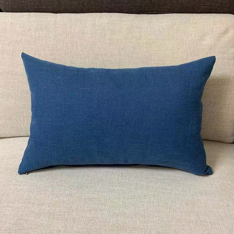 Coussin pour oreillers de bureau en couleur unie