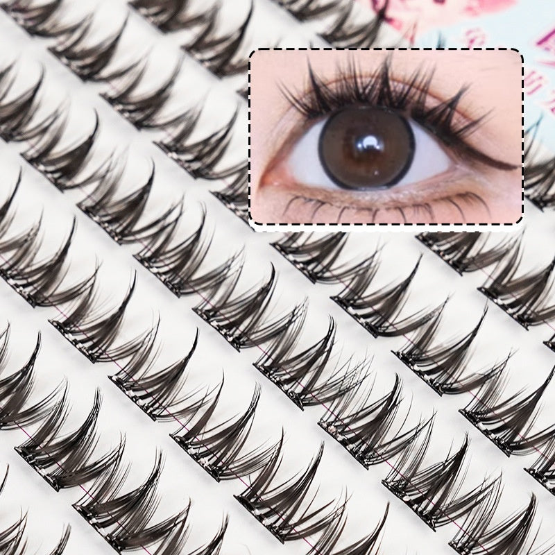 Glue-free dog-style false eyelashes