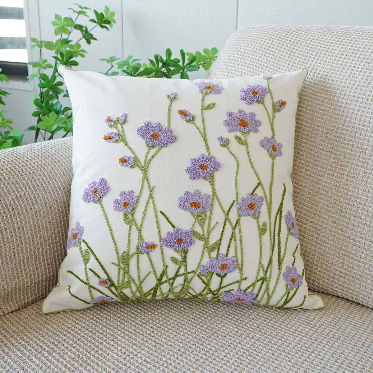 Sofa Cushion Throw Pillow Cushion Pastoral Floral Creative