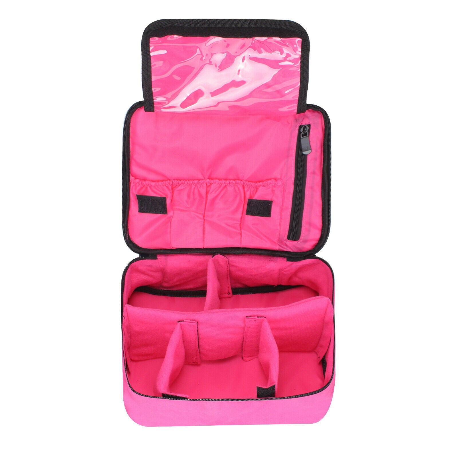 Sac de maquillage de voyage Cosmétiques Étui de toilette Pouch Wash Organisateur Stockage Toilette Cos