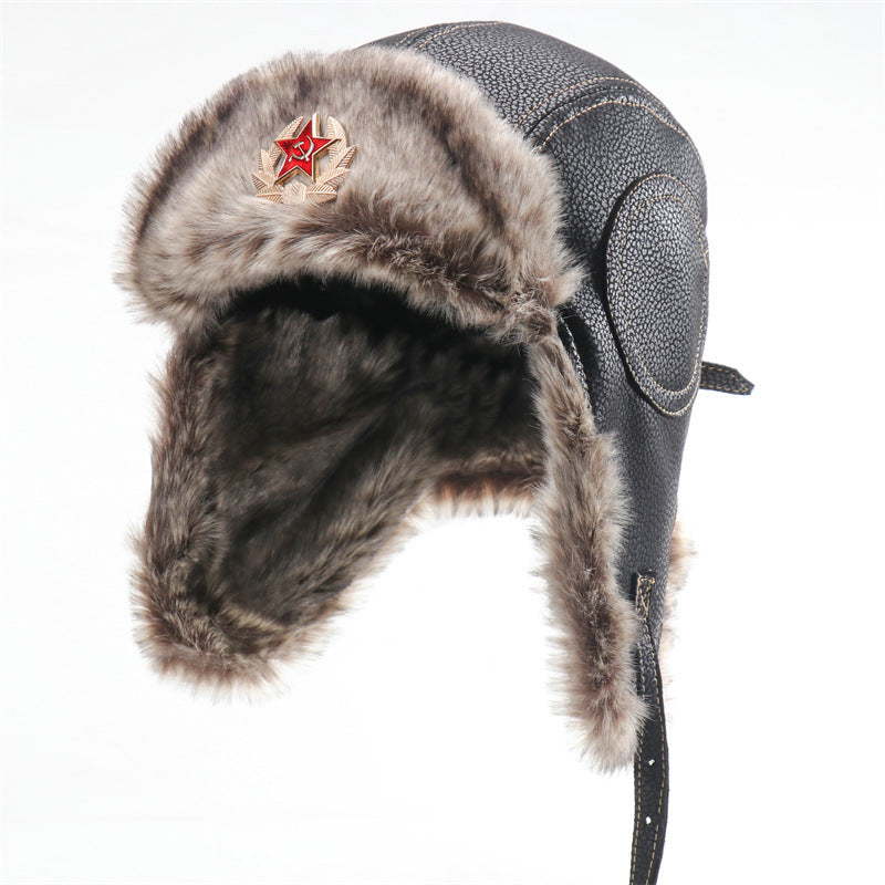 Imperméable Insigne soviétique extérieur unisexe Chapeau Lei Feng