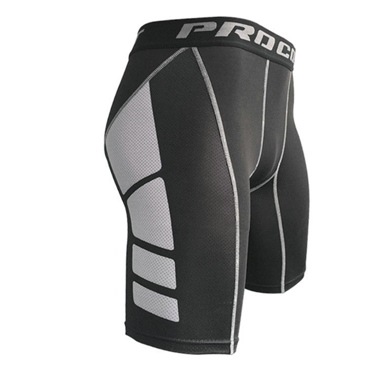 Hommes entraînement sportif Tight-Fit Cropped Shorts
