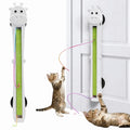 Electronic Cat Toys Wall Mounted Flying Rope Exercice interactif Animaux rechargeables Enrich