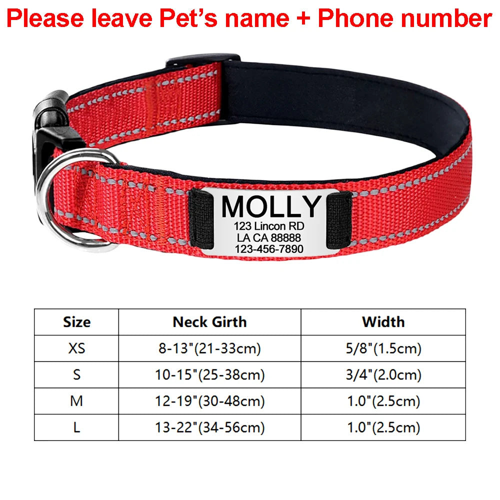 Accessoires de collier pour chien sculpté réglable