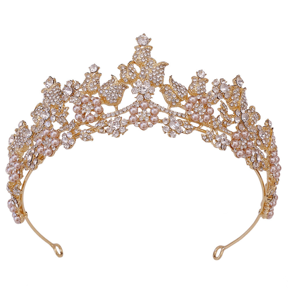 Tête de la Couronne nuptiale pour compléter les robes de mariage