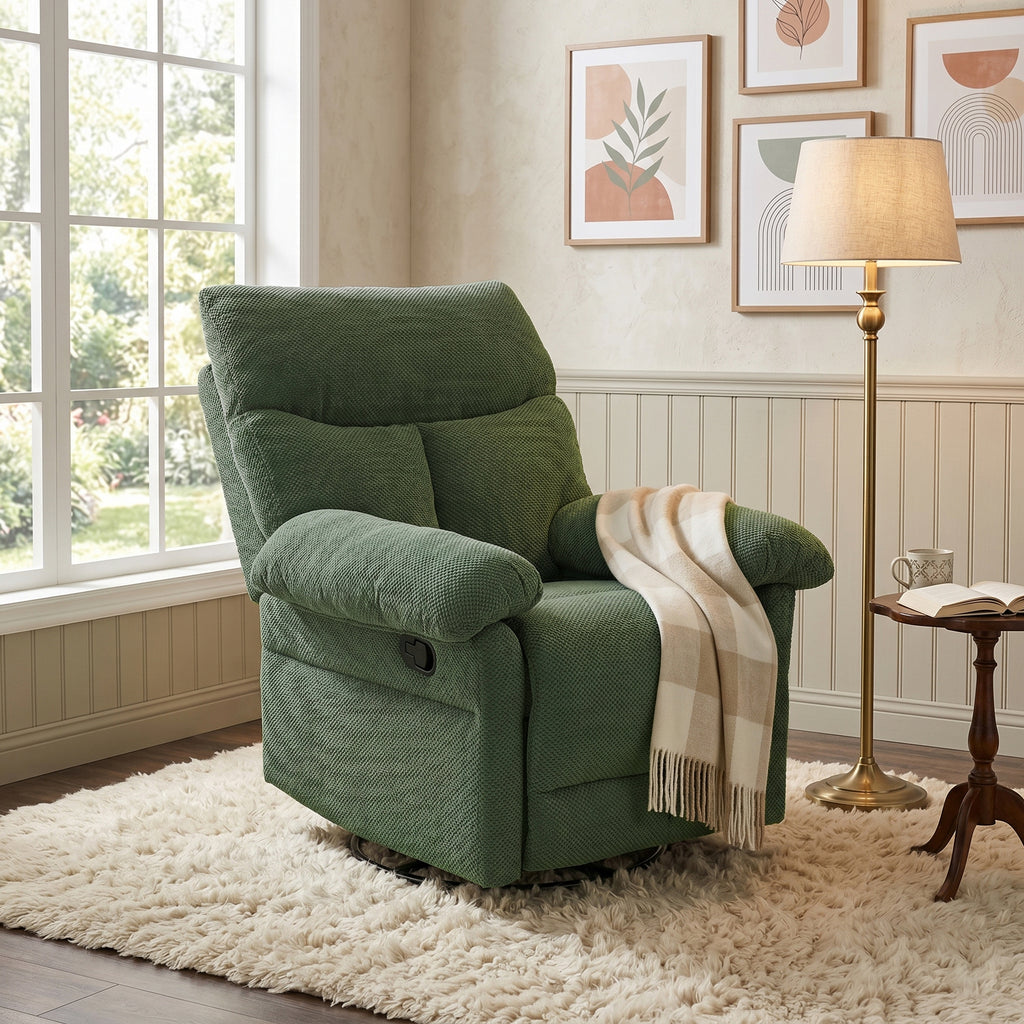 Chaise d'inclinateur à rocker pivotant moderne