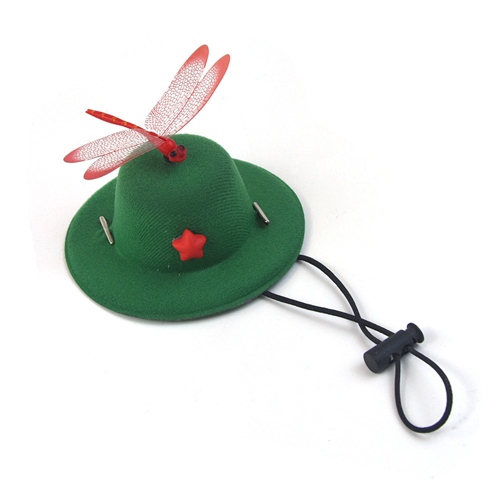 Chapeau pour animaux de compagnie réglable de mode créative