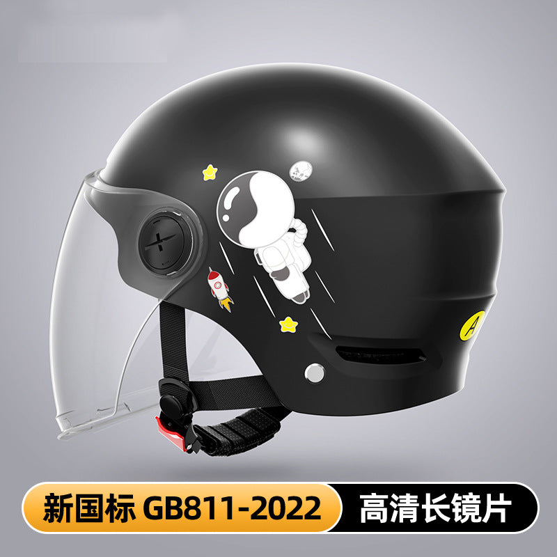 Casque de sécurité de moto électrique pour hommes et femmes