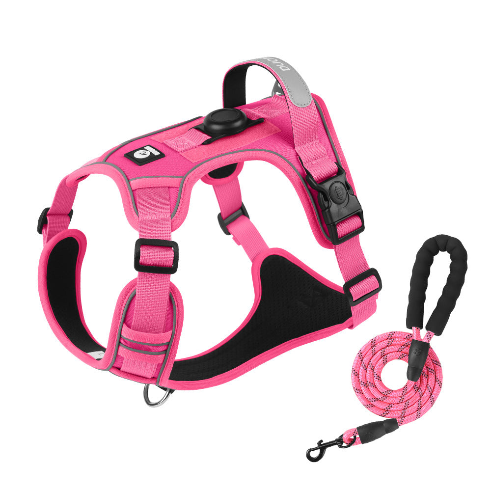 Anti Breaking Loose Big Dog Cost Strap Reflective Medium Large Dog