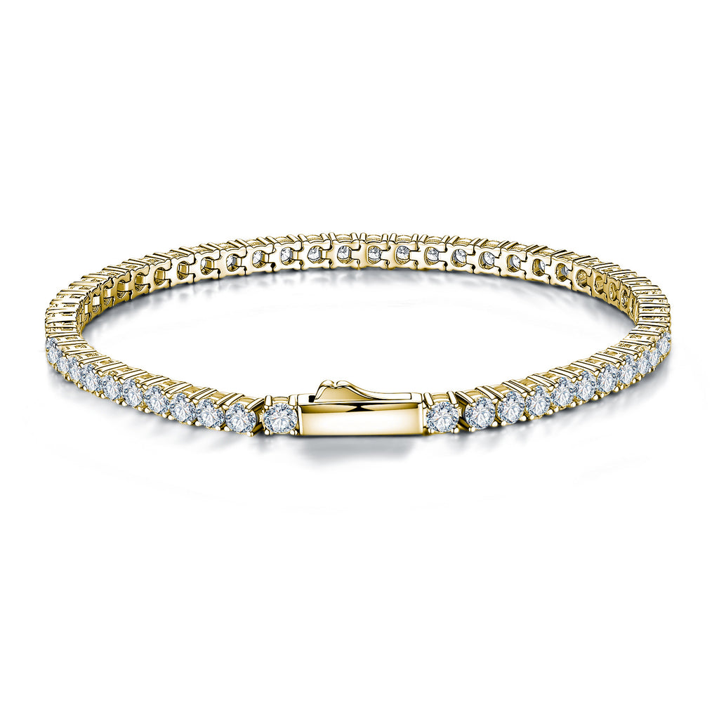 Bracelet de tennis Mozanite pour femmes
