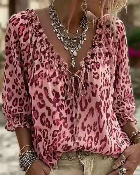 Women's mid-sleeve top