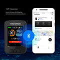 Smart Bike Computer avec un grand écran couleur offrant une connectivité pour l'application mobile pour Cyclin