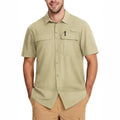 Solid-color Outdoor Quick-sèchement Respirant Chemise légère