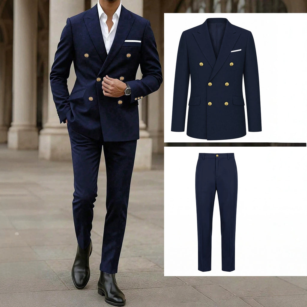 Ensemble de costumes plats pour hommes