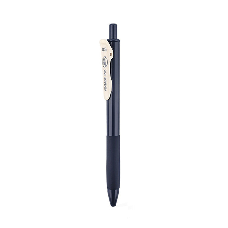 Rétro couleur Gel stylo ensemble de papeterie étudiante