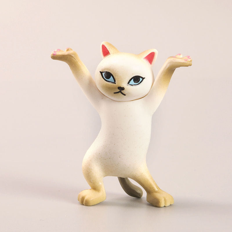 Deuxième génération 5 modèles de figurines de chat dansant