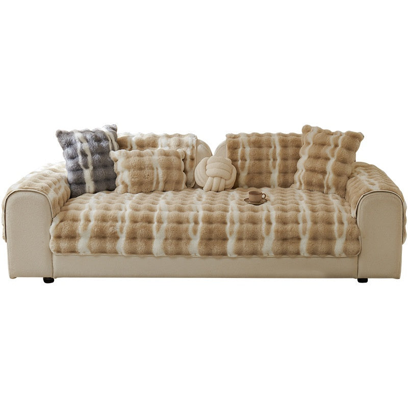 Coussin de canapé en velours gradué pour l'automne et l'hiverplush