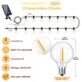 Waterproof Solar Copper Wire Outdoor String Lights