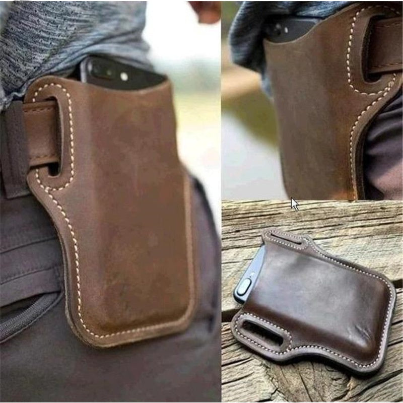Pochette de téléphone européenne et américaine à ceinture extérieure